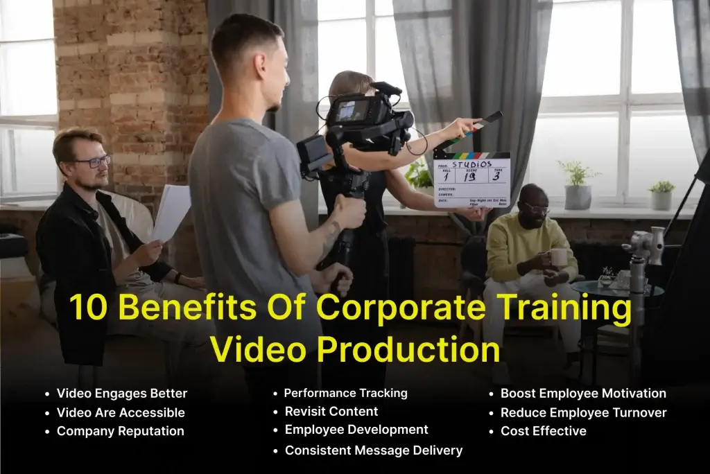 benefits of corporate training video production